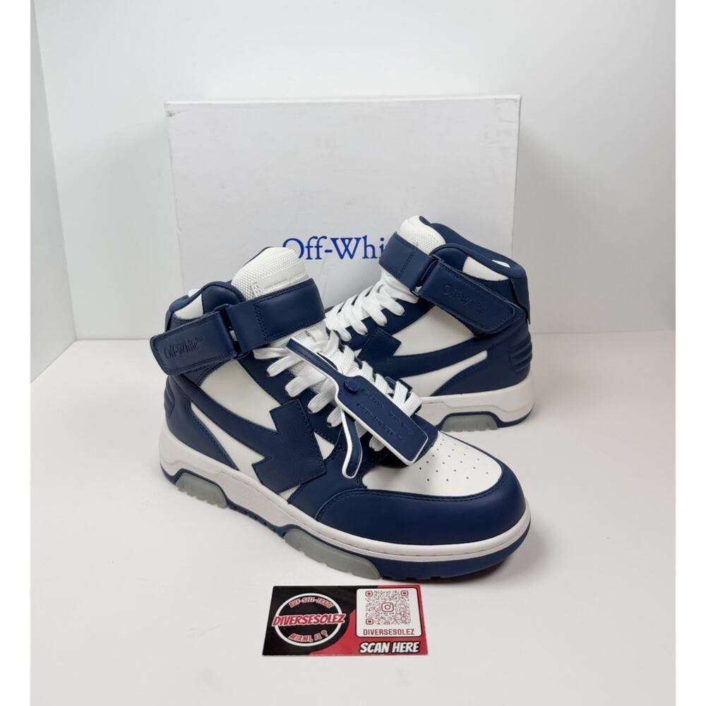 Size 41EU/8US- Off-White Out Of Office Mid Blue Sneakers💙 New/Retail $620!